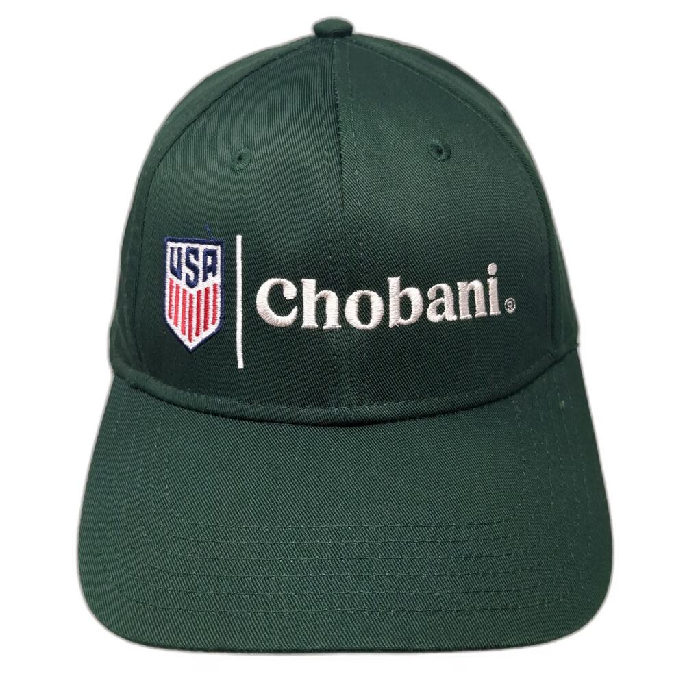 Otto Chobani USA Feed the Dream Snapback Green One Size Hat Shield Embroidery